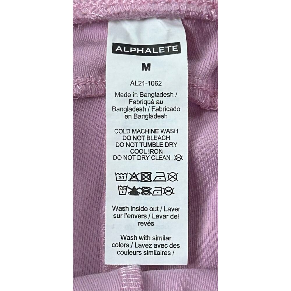 Alphalete Women's Shorts Pink Size Medium - Picture 4 of 5